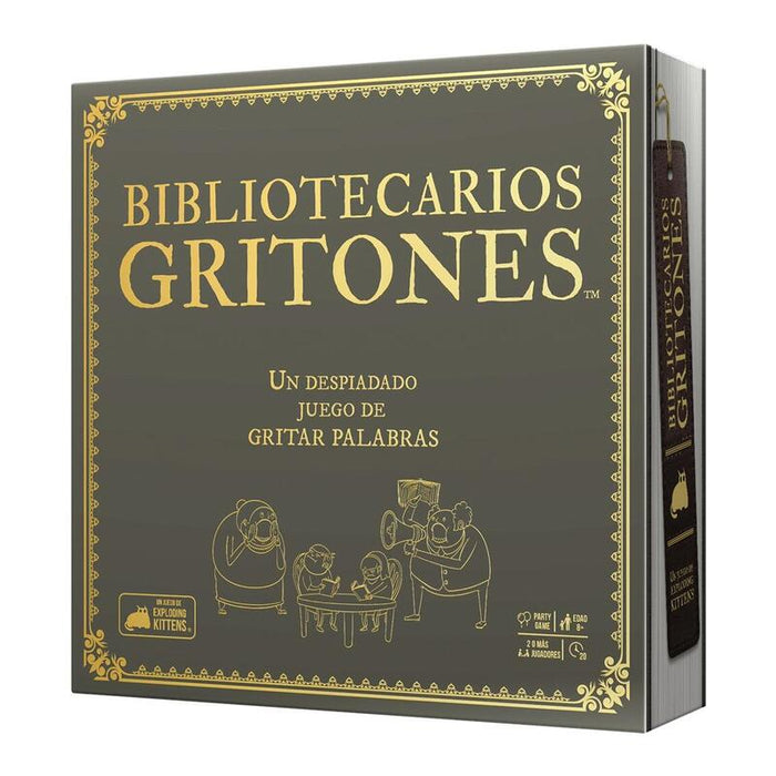 Juego De Mesa Bibliotecarios Gritones Edad Recomendada 7 Años