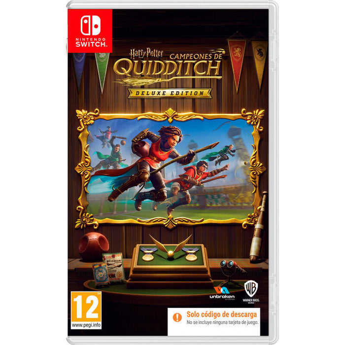 Juego Harry Potter Campeones Quidditch Delx Switch