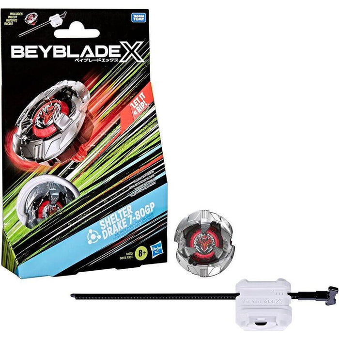 Juego Kit Inicial Shelter Drake 7-80gp Beyblade X