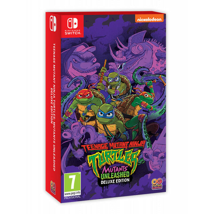 Juego Tmnt - Mutants Unleashed Deluxe Edition Switch