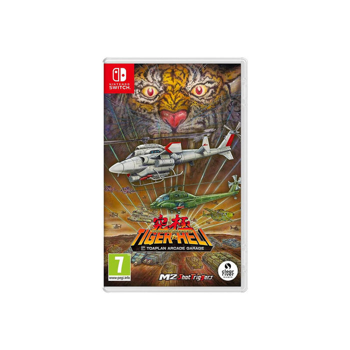 Juego Toaplan Arcade Garage Kyukyoku Tiger-Heli Switch