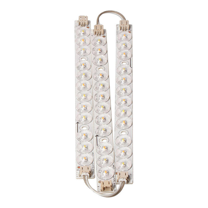 Juego Tres Tiras Led Recambio Aplique Redondo 18 W 3cct 32575