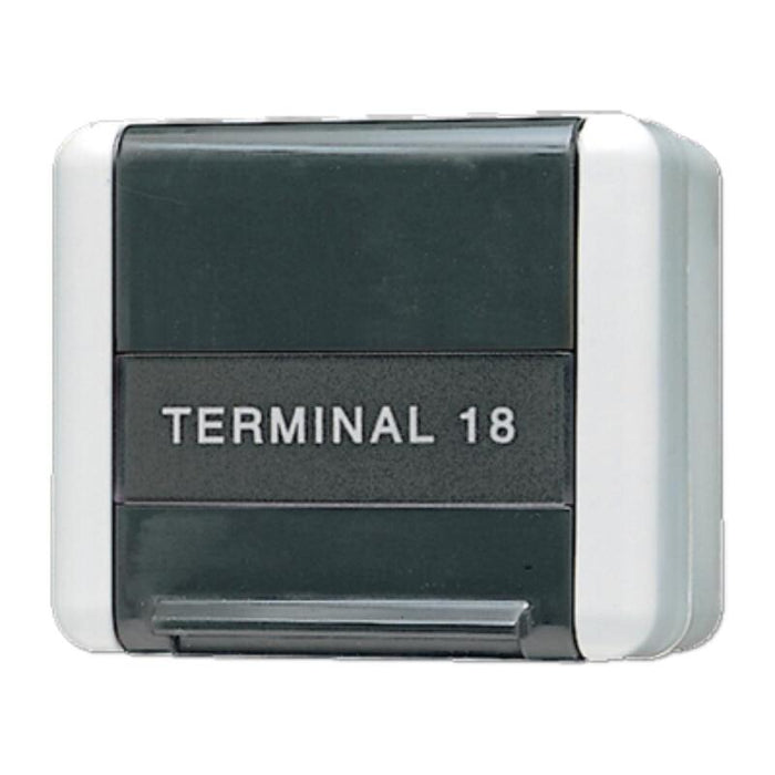 Jung 854w Ap Wd-Datenanschlussgehäuse Con Schriftfeld