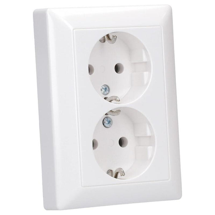 Jung As 5020 U Ww Up-Toma De Corriente 2f Para 1 Up-Toma