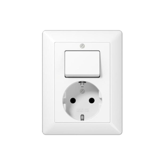 Jung As 5576 Uww Up-Toma De Corriente Con Conmutador