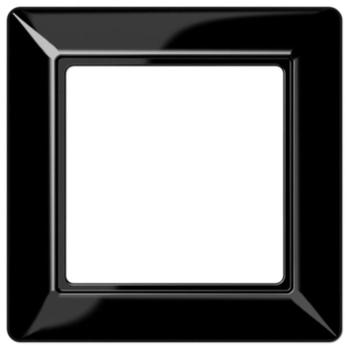 Jung As581sw Rahmen 1-Fach Schwarz 1-Fach 80,5x80,5mm