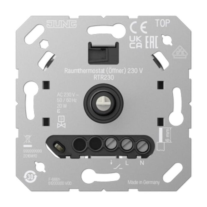 Jung Rtr230 Raumthermostat (Contacto Normalmente Cerrado) 230 V
