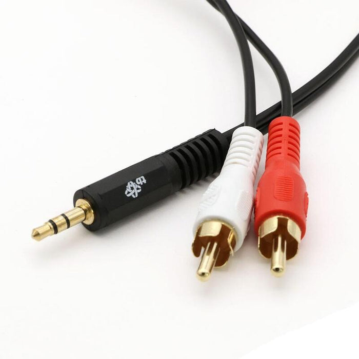 Kabel 3,5mm Mini Jack - 2x Rca M/M (Chinch) 1,5m