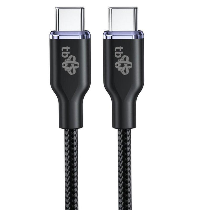 Kabel Usb C - Usb C 60w Glamour 1.5m Czarny