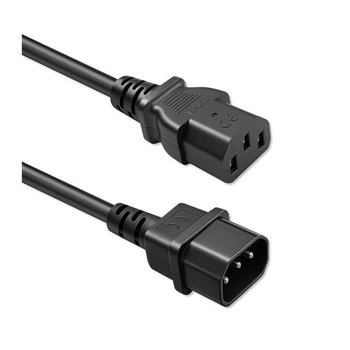 Kabel Zasilajacy Iec C13 C14 3x0.75mm2 Czysta Miedz Cu 2m