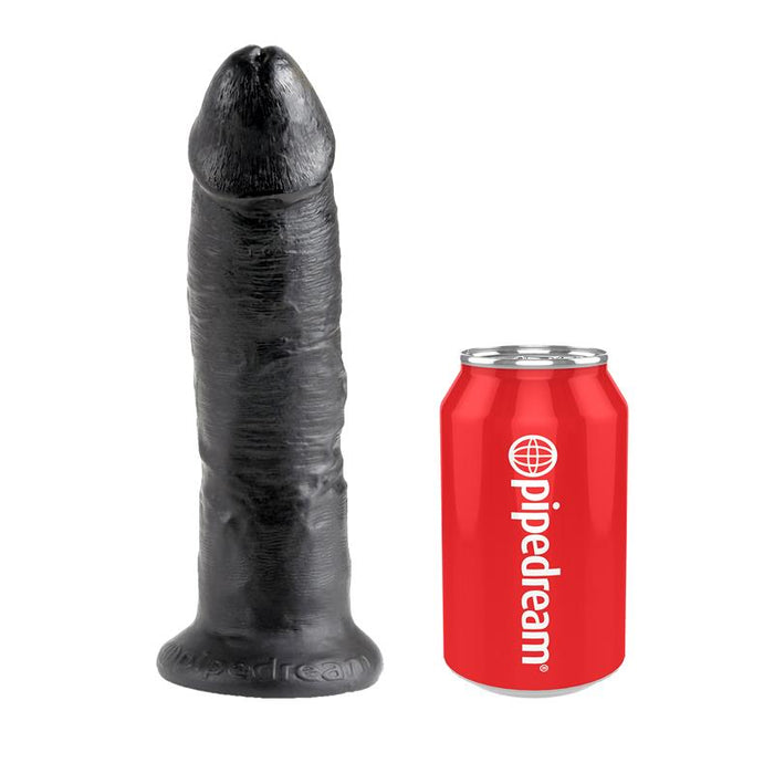 King Cock - Harness Con Pene Realístico Negro 22.9 Cm