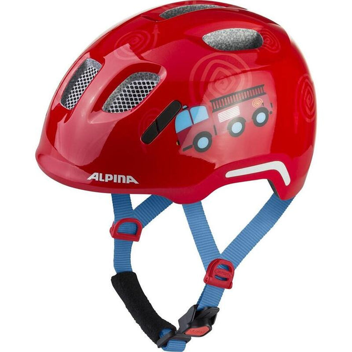 Casco De Ciclismo Brillante Para Bomberos Alpina Ximo 2, Tallas 49-54