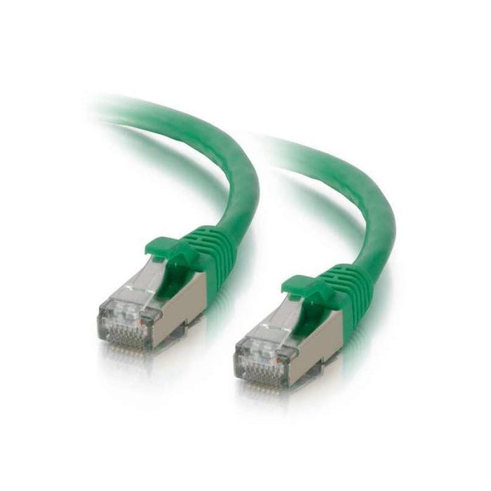 Kat6a S/Ftp 1,0m, GrN,  Patchkabel, Halogenfri Lszh,