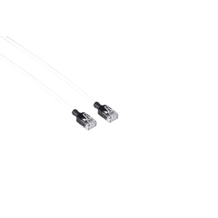 Kat6a Slim Utp 15m Patchkabel  Hvid, Halogenfri Lszh, Awg28