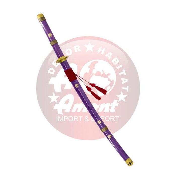 Katana De Acero Decorativa Amont One Piece Enma De Roronoa Zoro 103cm