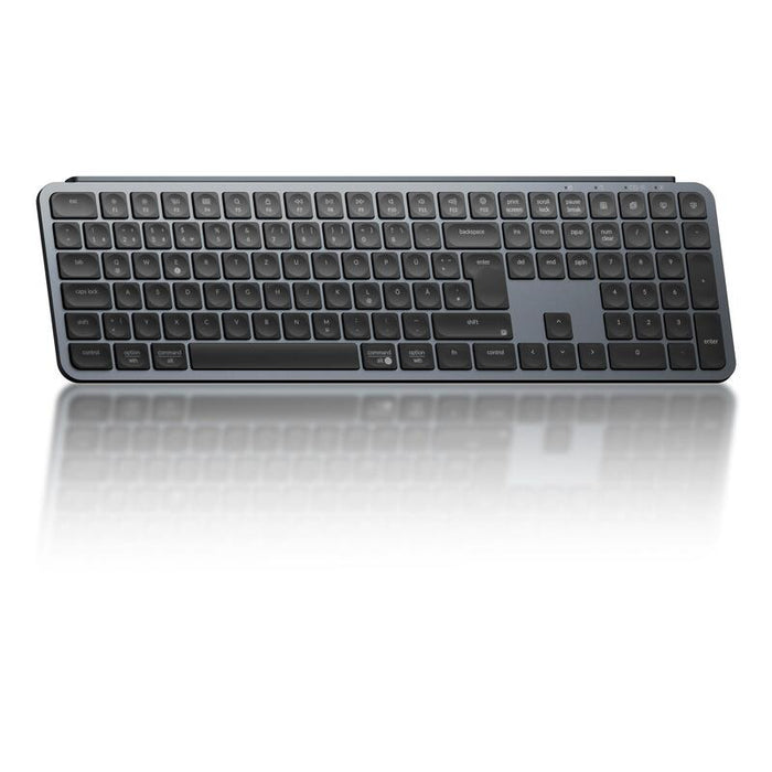 Keychron B6 Pro (Gris/Negro, De-Layout, Scherenmechanik) B6p-K1-De