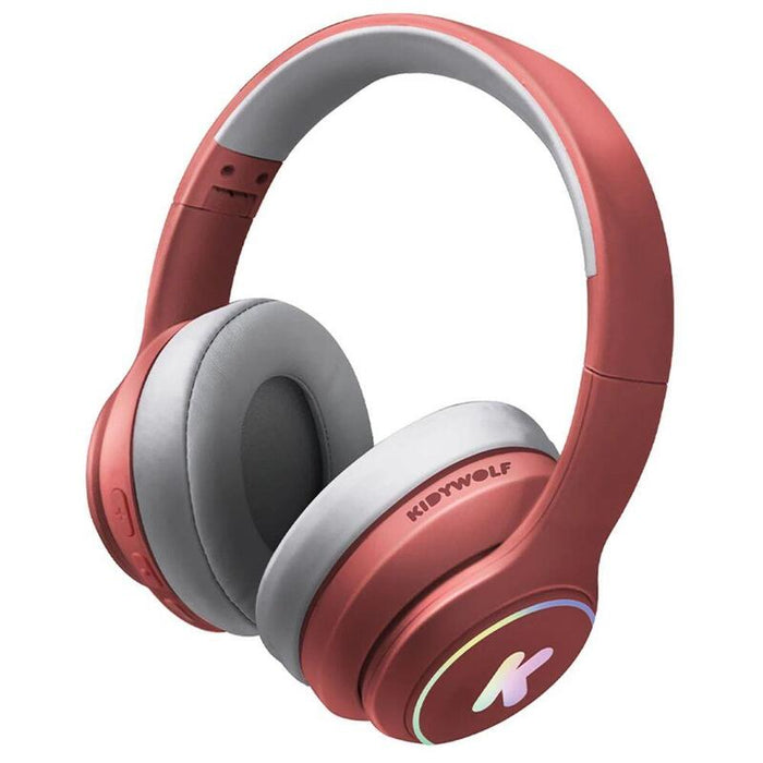 Kidywolf Headphones Bluetooth Red