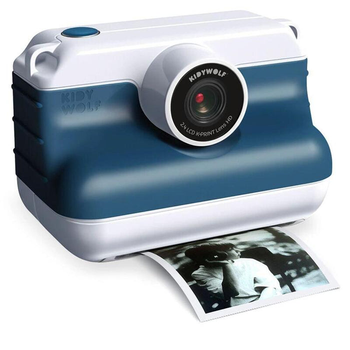 Kidywolf Instant Camera With Selfie Function Blue