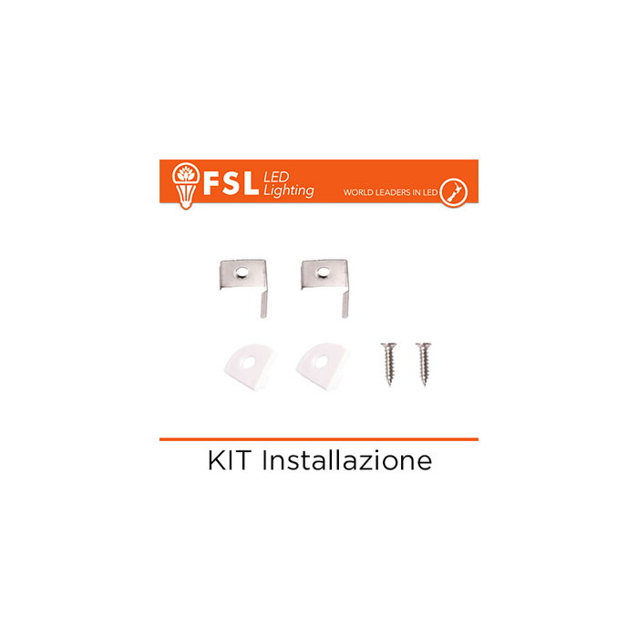 Kit De Instalación Para Perfil Angular