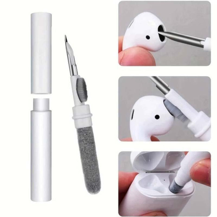 Kit De Limpieza Multifunción De Auriculares Smartphones Y Tablets 1ªgen Negro