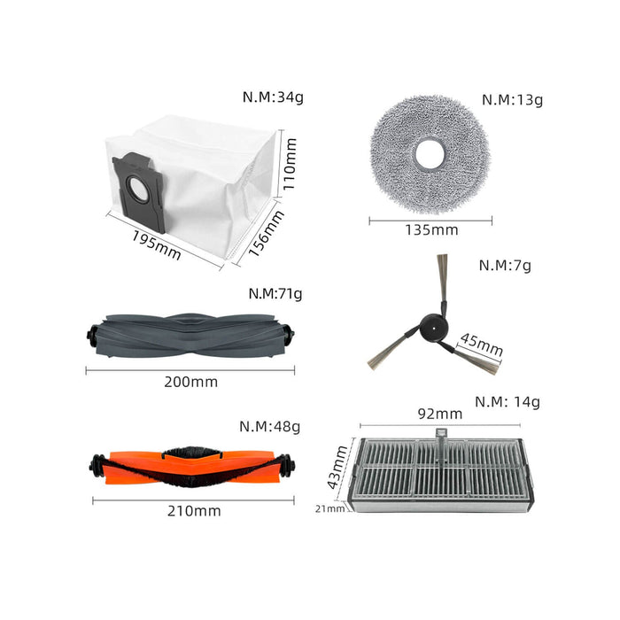 Kit De Recambios Para Aspiradora Dream X40 Master