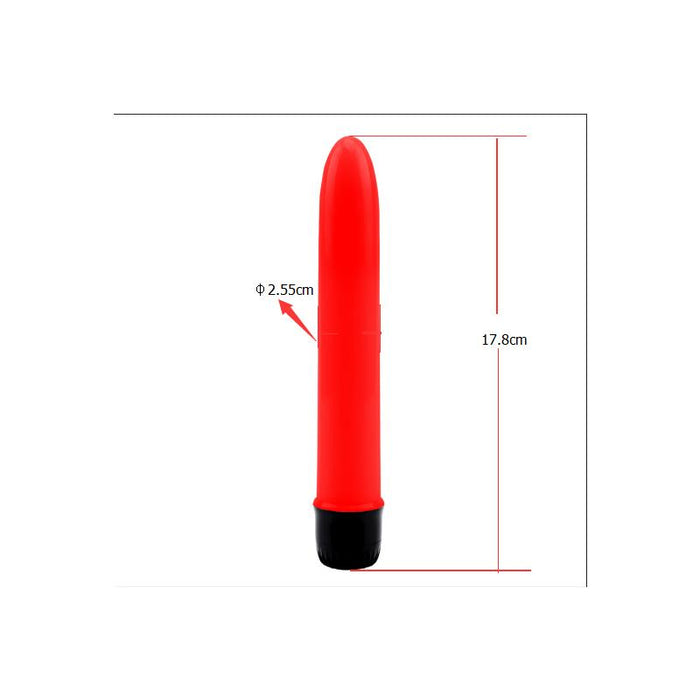 Kit Dildo Y Vibrador Hers Dildo Kit Rojo