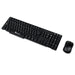 Kit Inalámbrico De Teclado Y Ratón En Negro Ngs ‎Ngs-Keyboard-0358