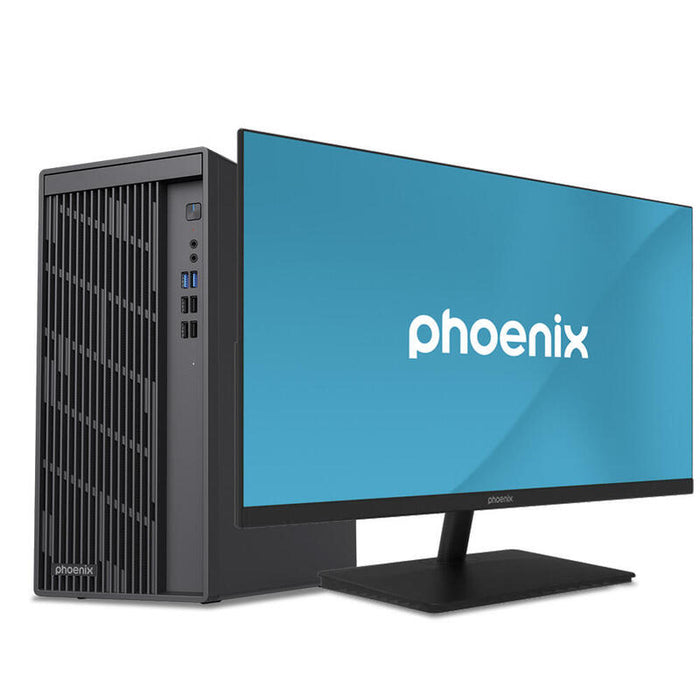 Kit Ordenador Phoenix Core I3 8gb 512gb W11pro + Monitor Prisma 27 "