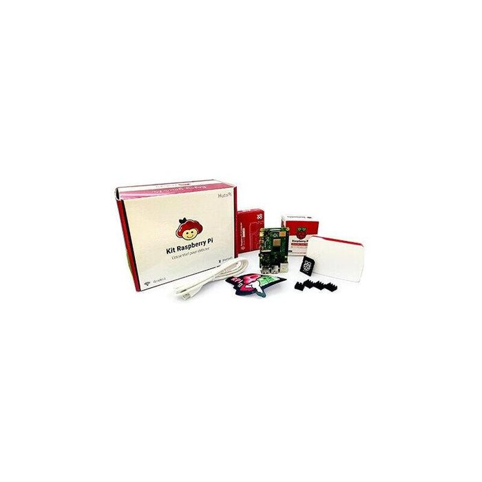 Kit Raspberry Pi 4 4gb + Carcasa + Cargador Incluye Fuente+Cable Hdmi+Microsd 32gb/4xdisipador Rbp4-4gb