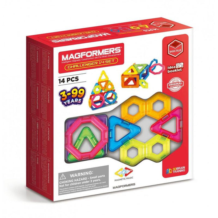Klocki Magnetyczne Challenger 14 Elementów