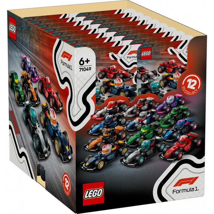Klocki Minifigures 71049 Kolekcjonerski Bolid F1 (Display 36 Sztuk)