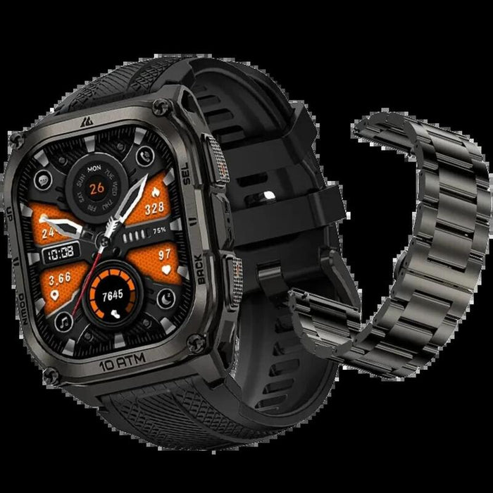 Kospet Tank M4 Special Edition Smartwatch 1,96" Amoled 15 Días Gps 10 Atm Negro - Desprecintado