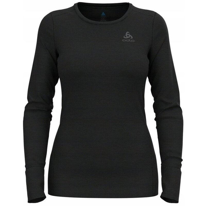 Koszulka Damska Odlo Bl Top Crew Neck L/S Merino 200 Roz. M Negro