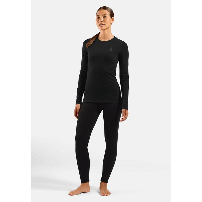 Koszulka Damska Odlo Merino 160 Bl Top Crew Neck L/S Roz. M Negro