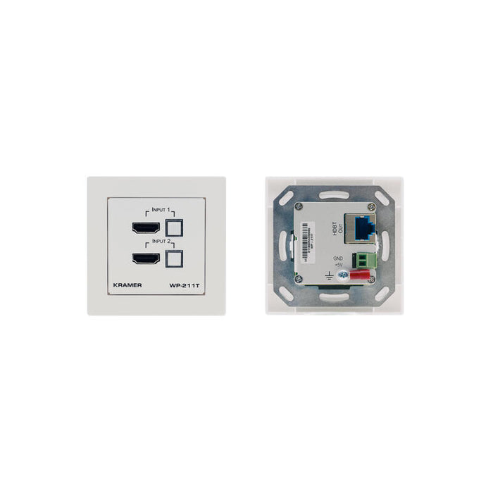 Kramer / Selector Automático Wall Plate / 4k /Wp-211t/Eu-80/86(W) / 20-804970590