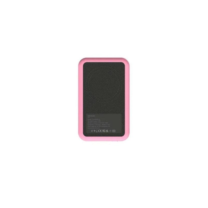 Kreafunk Cargador Power Bank Con Carga Inalámbrica Qi 5k Mah Rosa Claro