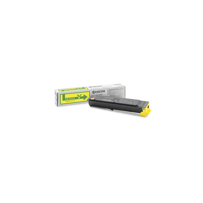 Kyocera Tk5215 Amarillo Toner Original - 1t02r6anl0/Tk5215y