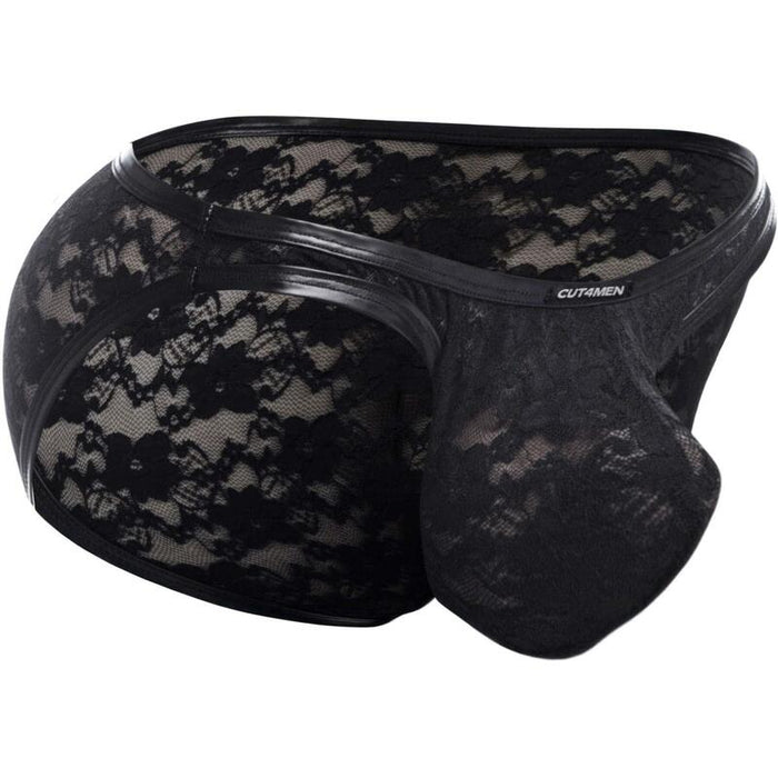 L4ce01 Slip Con Encaje Talla (Interno):Xl
