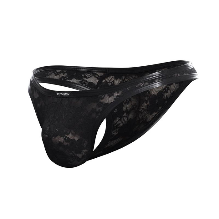 L4ce03 Tanga Con Encaje Talla (Interno):S