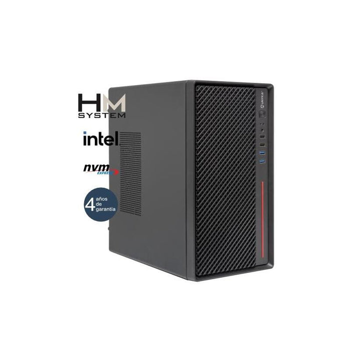 La Gama Oficina Pro De Hm System Te Ofrece Una Excelente Relación Calidad/Precio Para El Uso Intensivo De Este Pc. Este Equipo Está Integrado Con Componentes De Primeras Marcas Para Una Fiabilidad Plena. Gracias A Ello Podemos Ofrecer La Me