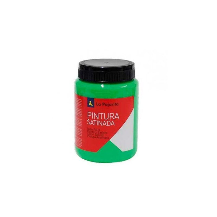 La Pajarita Témpera Escolar Bote De 375ml Verde Cesped Turquesa L-38