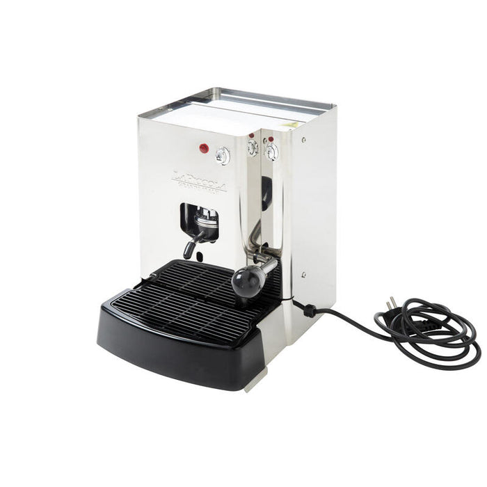 La Piccola Cafetera Espresso Para Ese-Pads Sara Classic Acero Inoxidable