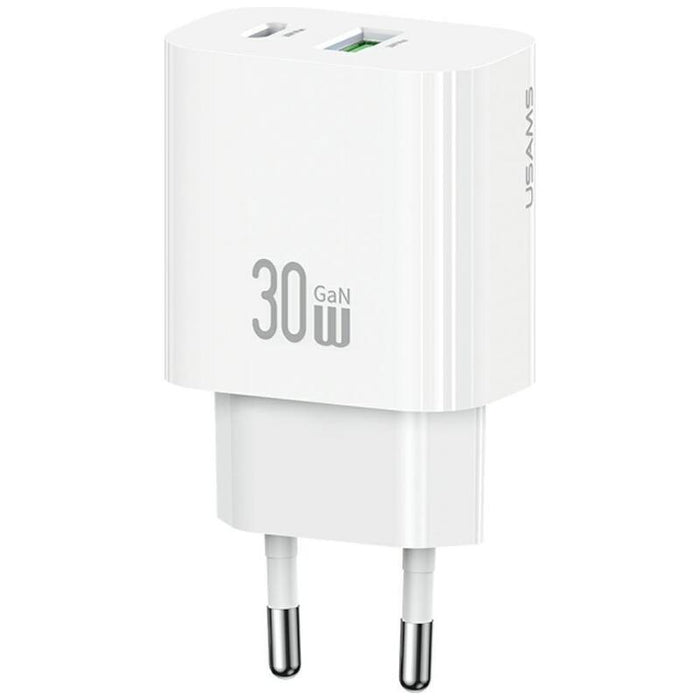 Ladowarka Sieciowa 30w 1xusb-C 1xusb-A Fast Charging Biala