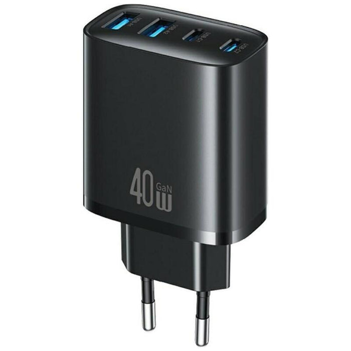 Ladowarka Sieciowa 40w 2xusb-A 2xusb-C Negro