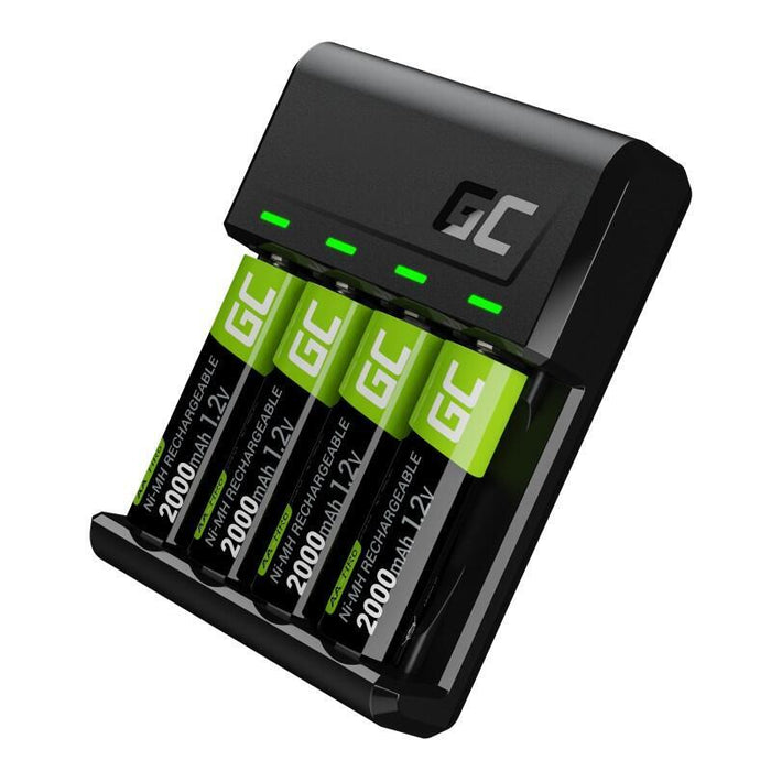 Ladowarka Vitalcharger + 4x Akumulatory Aa 2000mah