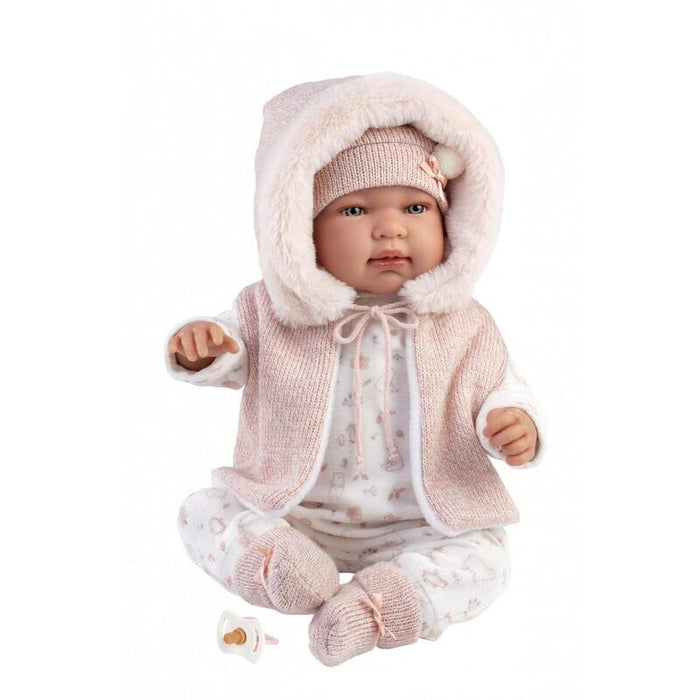 Lalka Bobas Tina Placzaca 44 Cm