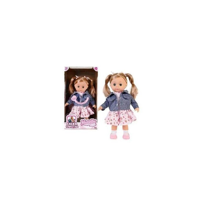 Lalka Natalia Mówi Po Polsku 39 Cm W Granatowej Kurtce