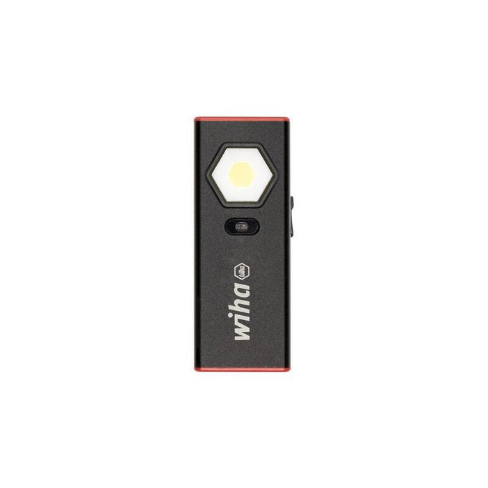 Lámpara De Mano Wiha 1.200 Lm, Linterna Negra/Roja 45699