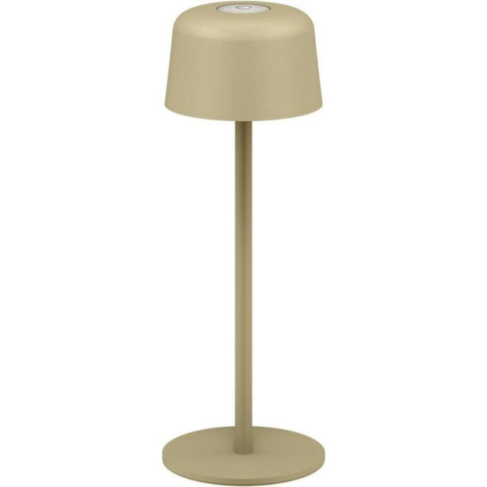 Lámpara De Mesa Led Inalámbrica, Tamaño S, 25 Cm, Beige 
Con Control Táctil, 150 Lm, Luz Blanca Cálida (3000 K)