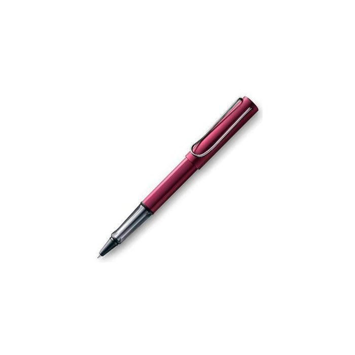 Lamy Bolígrafo Roller Ball Al-Star Black Purple 329m Punta Media Tinta Azul Color Morado En Estuche